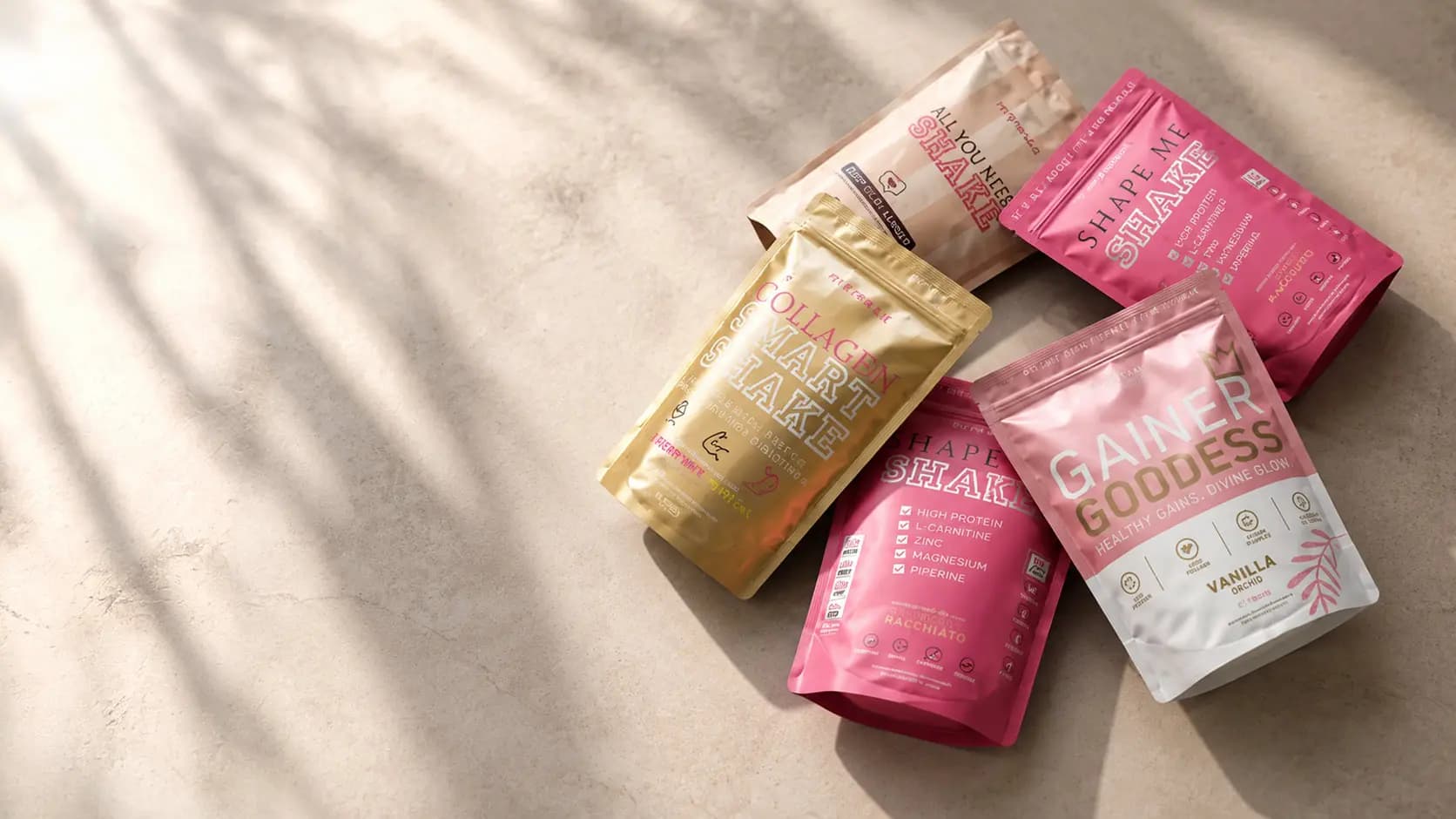 FitNFemale Shakes für Protein, Mahlzeit, Beauty und Aufbau