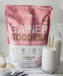 Gainer Goddess Vanillagesundzunehmen Shake2