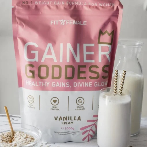 Gainer Goddess Vanillagesundzunehmen Shake2