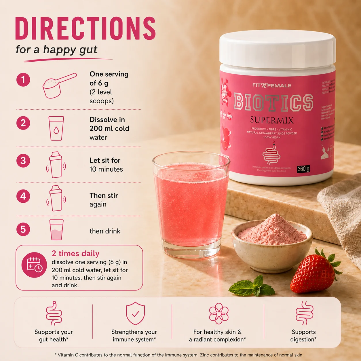 Bioticssupermix anwendung