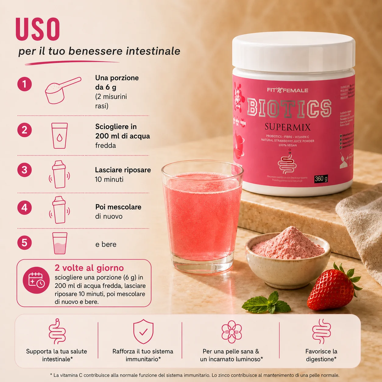 Bioticssupermix anwendung