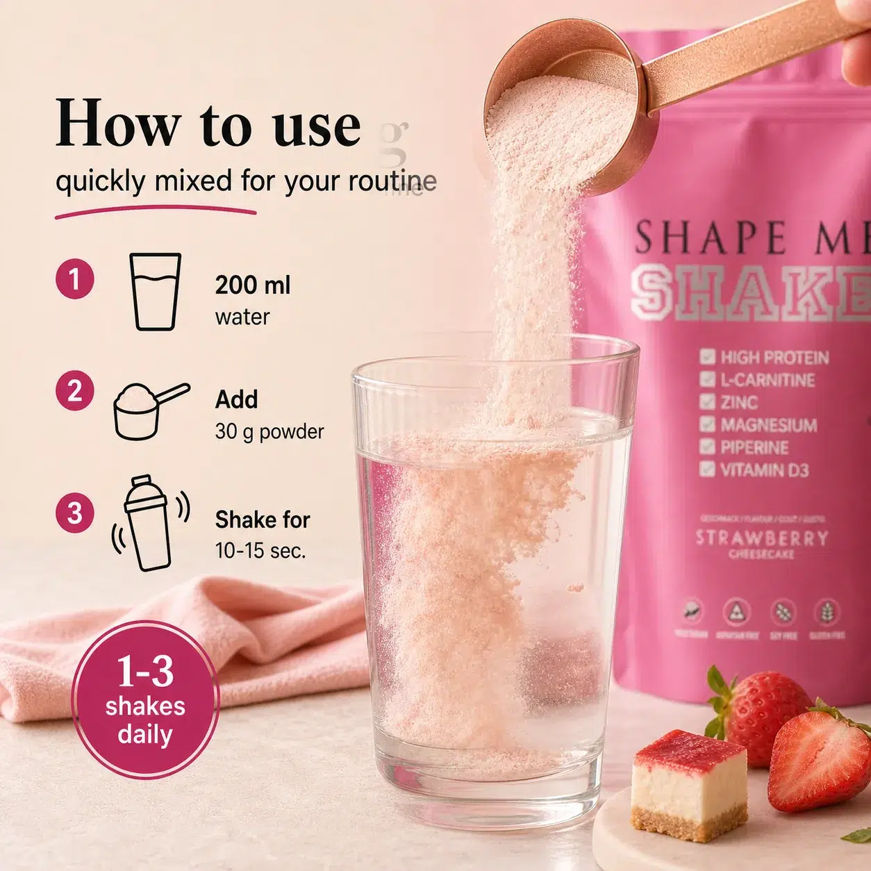 Fitnfemale all in one shape shake 02 anwendung