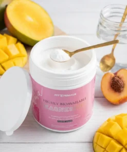 Magnesium citrate closeup