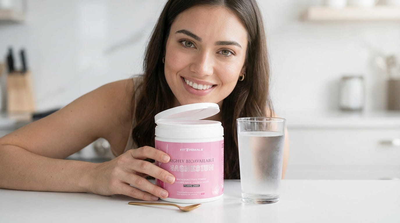 Magnesium citrate closeup