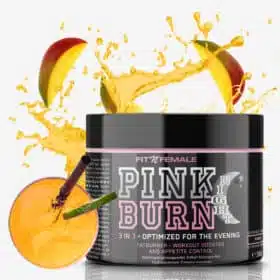 Pink burn night mango