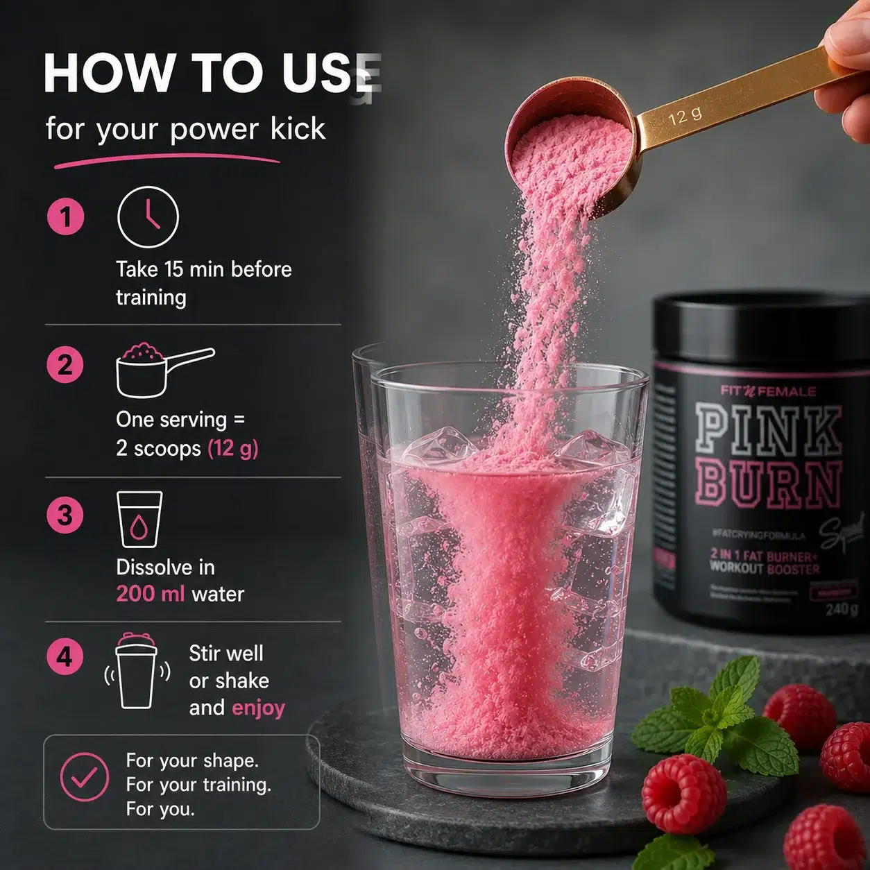 Pinkburn anwenung