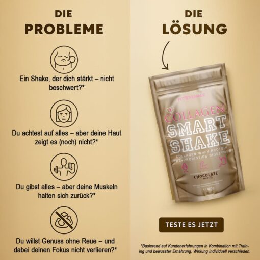 Smartshake probleme lösung square2 healthclaim
