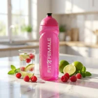 Trinkflasche fitnfemale closeup