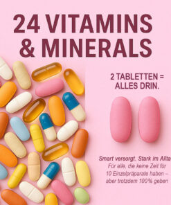 Vitamins minerals creative