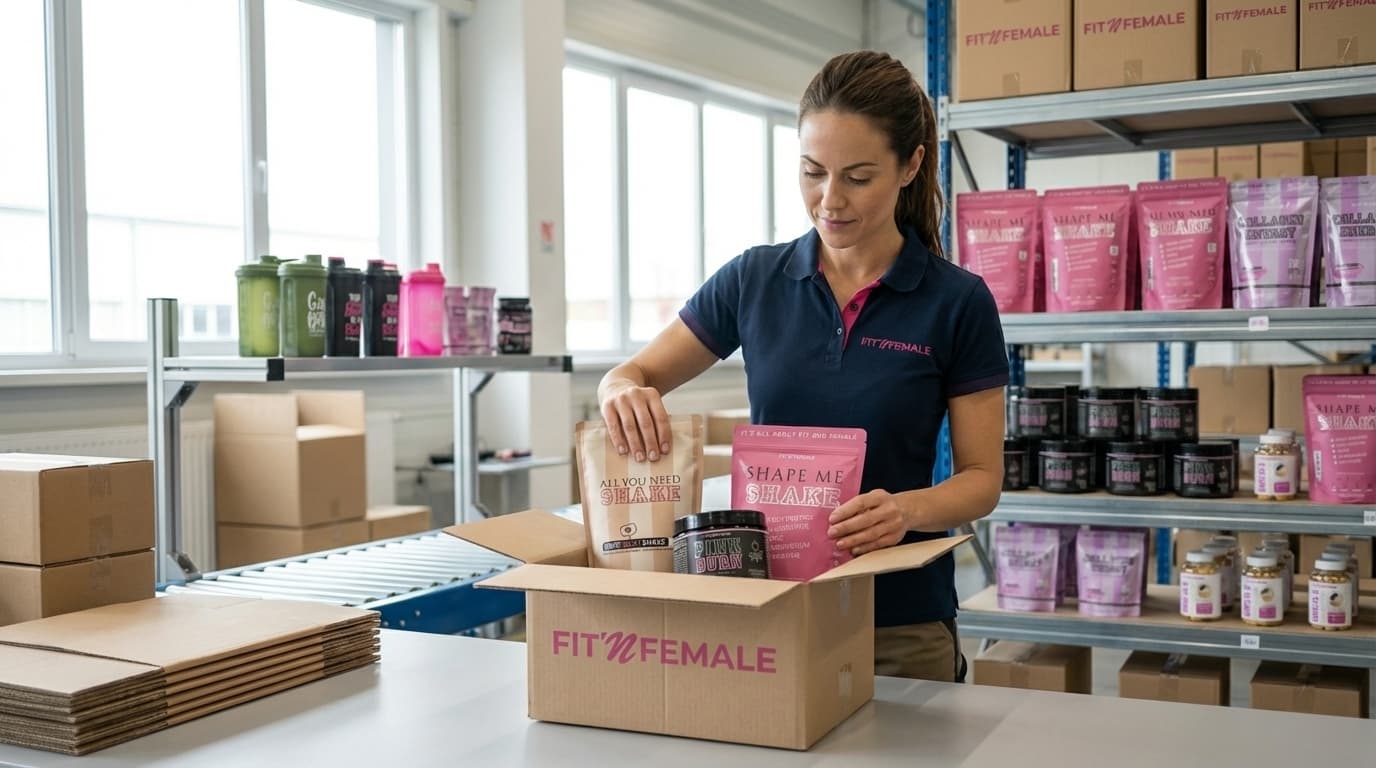 Warehouse shipping fitnfemale6