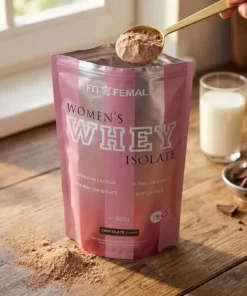 Whey isolate closeup