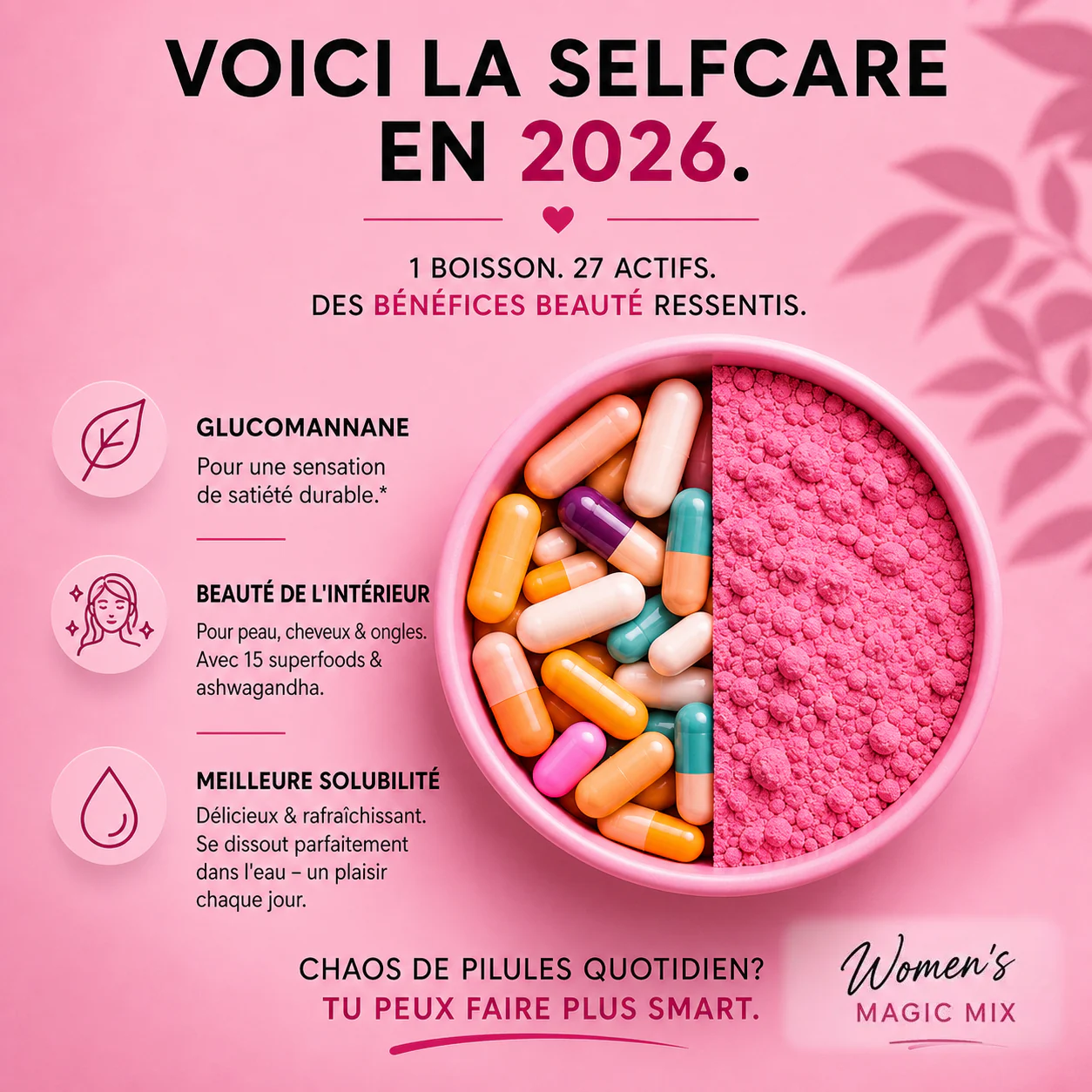 Pilules magicmix pour femmes