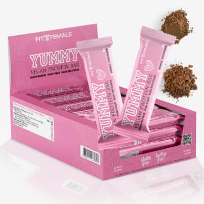 Yummy Vegan Protein Bar - 12er Display - MHD 25.05.
